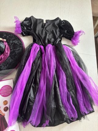 Disfraz Bruja Mágica Infantil Talla L