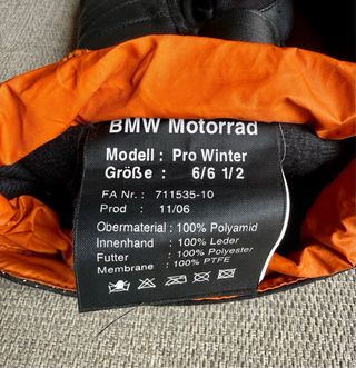 Guantes BMW ProWinter Talla 6-6 1/2