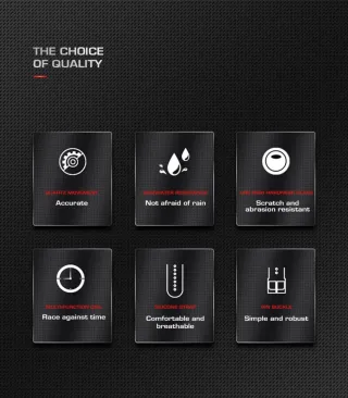 Reloj LIGE Hombre Cronógrafo Plata Negro