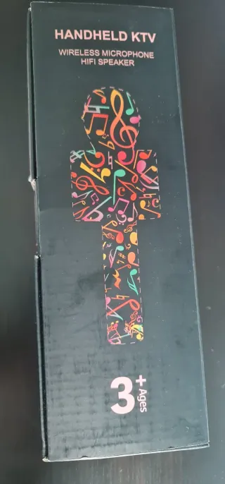 Micrófono Karaoke Infantil Rosa