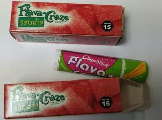 Lote 20 Bálsamos Flava-Graze Sandía SPF 15