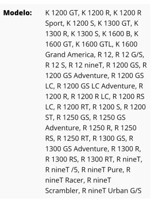 Adaptador equilibradora BMW motorrad