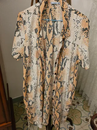 Camisa estampada serpiente LAZO talla M
