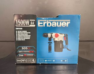 Taladro percutor Erbauer con maletín