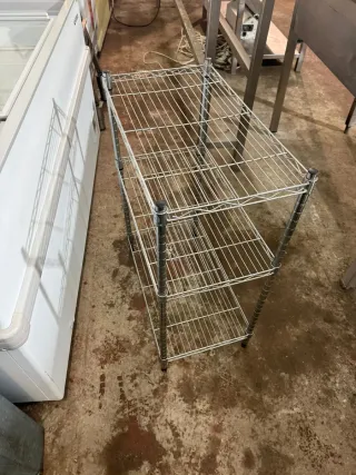 Estantería Metálica Plata