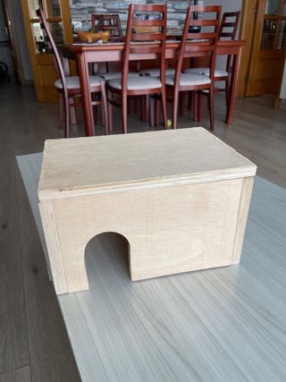 Jaula para roedores gris y verde