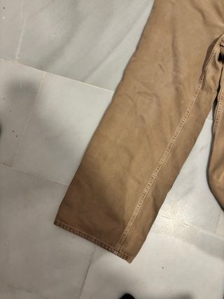 Pantalones anchos Amish marrones