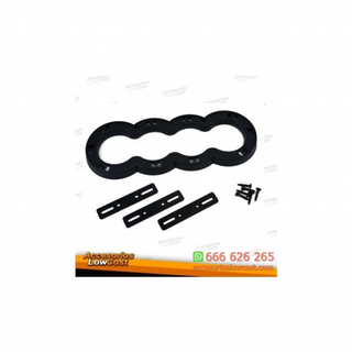 Soporte porta emblema de logo Audi