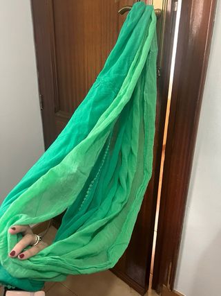 Lote 2 Pañuelos marca PASSIGATTI Verde y Rojo