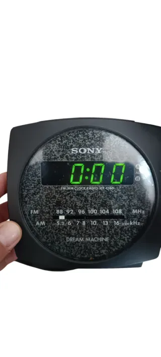 Radio Despertador Sony ICF-C160 Vintage
