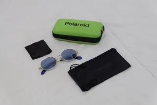 Gafas de sol Polaroid azules + funda original