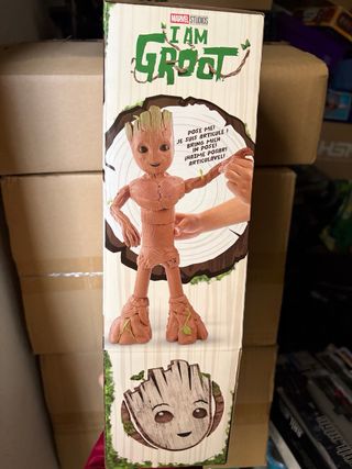 Figura Groot Groove 'n Grow Marvel nueva