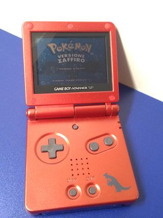 Nintendo Game Boy Advance SP Groudon con accessori