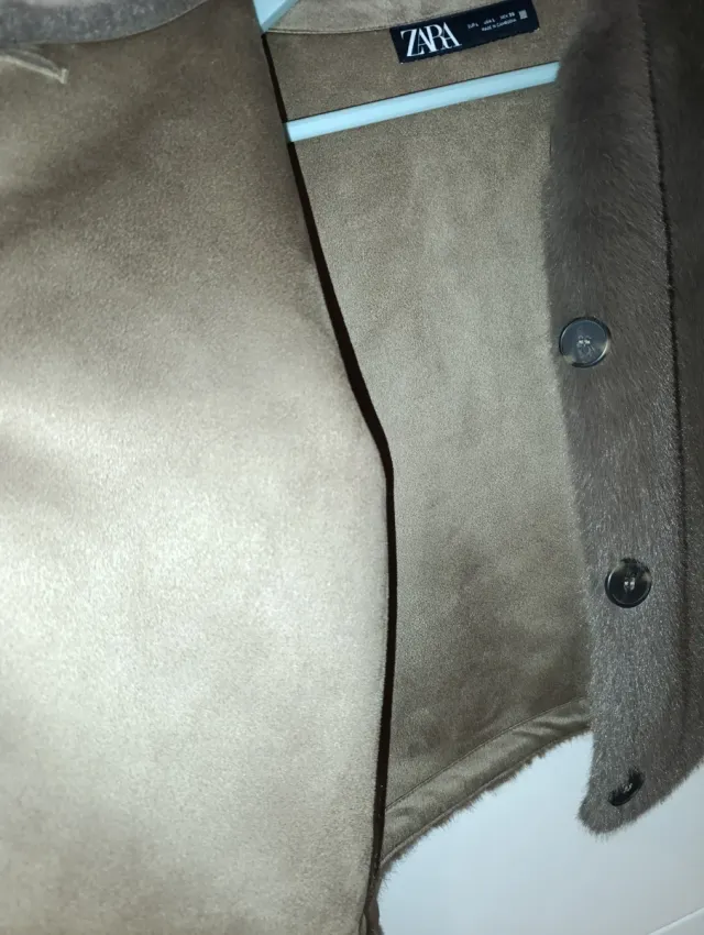 Chaqueta pelo Zara Talla L