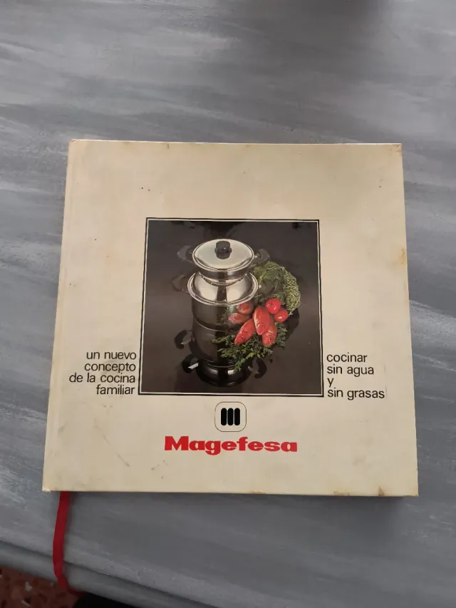 Lote de tres libros vintage de cocina