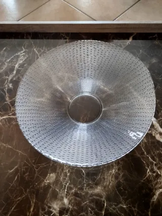 Portadolci in vetro lavorato