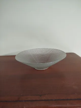 Portadolci in vetro lavorato