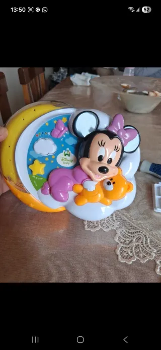 Clementoni Baby Minnie Proiettore Magiche Stelle
