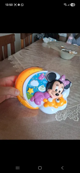 Clementoni Baby Minnie Proiettore Magiche Stelle