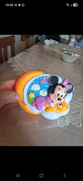 Clementoni Baby Minnie Proiettore Magiche Stelle