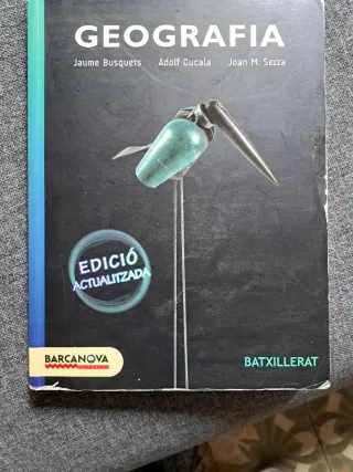 Geografia 2n Batxillerat