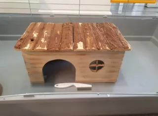 Jaula para roedores con complementos