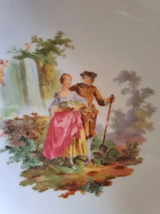 Ciotola vintage decorata