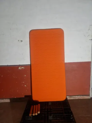 Base Tapiflex Naranja 90x190 con Patas