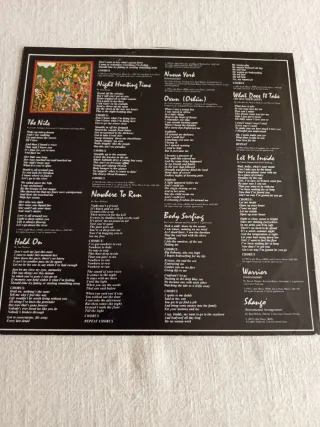 Vinilo Santana Shango 1982