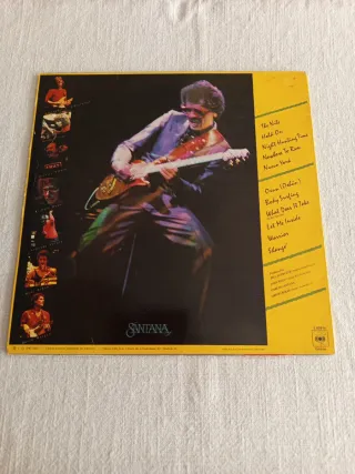 Vinilo Santana Shango 1982