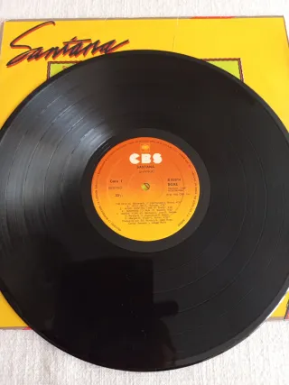 Vinilo Santana Shango 1982