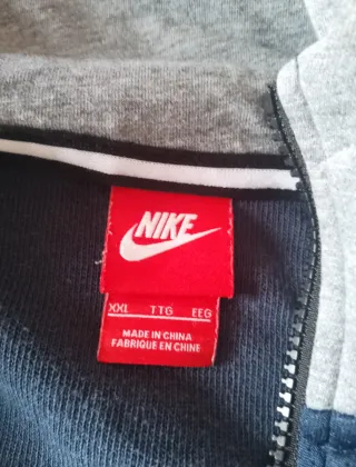 Felpa Nike Air Blu/Grigio