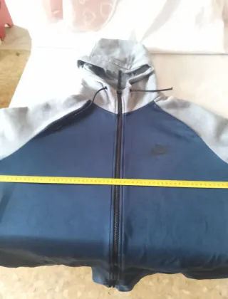 Felpa Nike Air Blu/Grigio