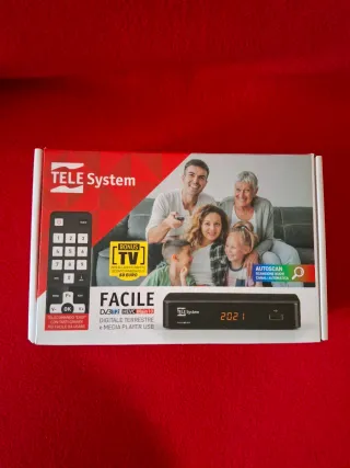 Decoder Digitale Terrestre Tele System DVB-T2