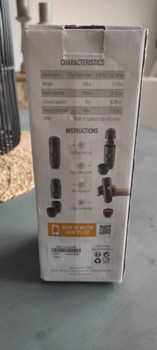 Cafetera WACACO Minipresso