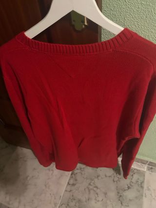 Jersey Tommy Hilfiger Rojo Talla L