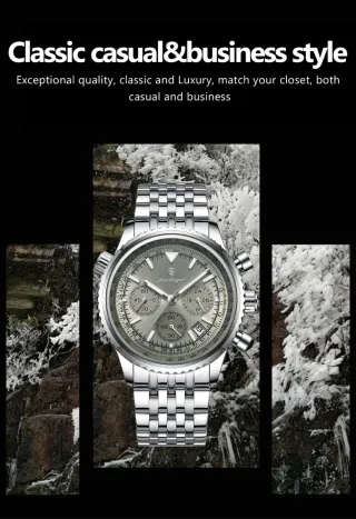 Reloj POEDAGAR Hombre Cronógrafo