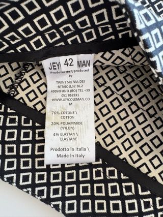 Pantaloni donna fantasia geometrica