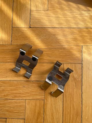 Lote de 4 percheros de puerta