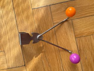 Lote de 4 percheros de puerta