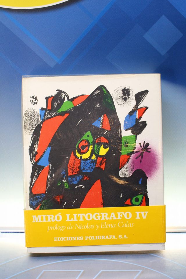 Libros de arte. Miró Litógrafo. Maeght Éditeur y Ediciones Polígrafa. Volúmenes I – V.