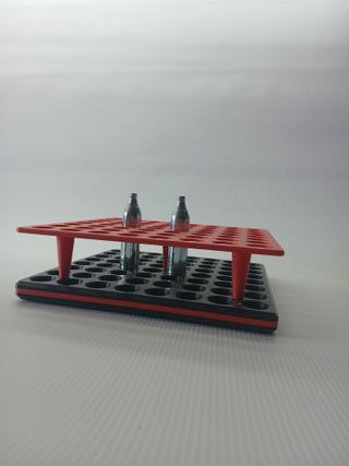 CO2 Tank Holder for Paintball – Holds 64 Tanks