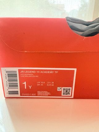 Nike Tiempo Legend 10 Academy TF Naranja