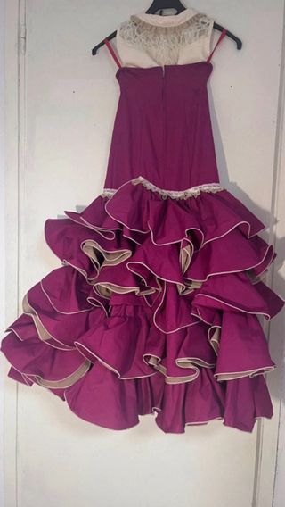 Traje Flamenca Niña Dos Piezas