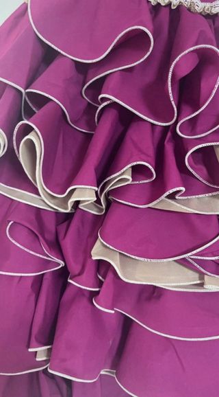 Traje Flamenca Niña Dos Piezas