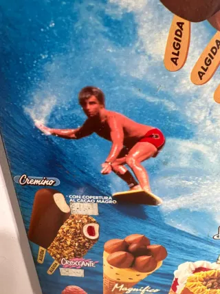 Insegna Listino Prezzi Gelati Algida