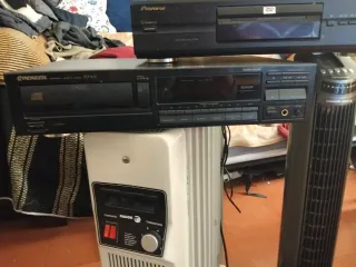 Lote de 5 electrodomésticos : DVD, TDT, ventilador