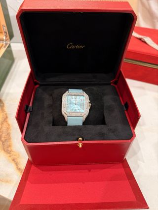 Cartier Santos Diamantes Naturales