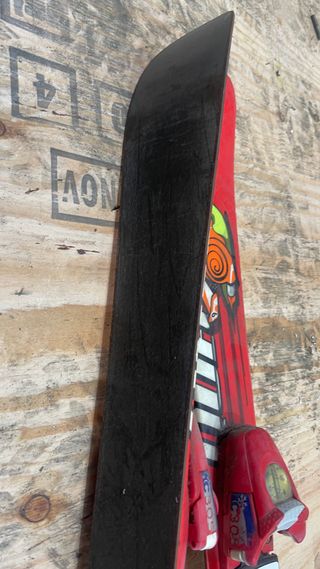 Esquís Big Foot con fijaciones