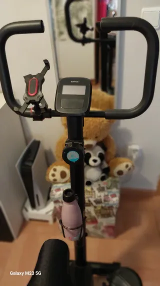 Bicicleta Estática Negra, marca Dominos